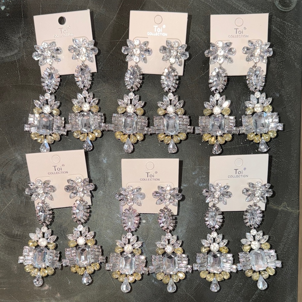 Toi Collection Dangling Statement Earrings - image 4